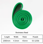 Heavy Tension TPE Resistance Band Set